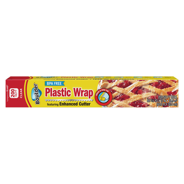 Boulder BPA Free Plastic Wrap 200 sq ft