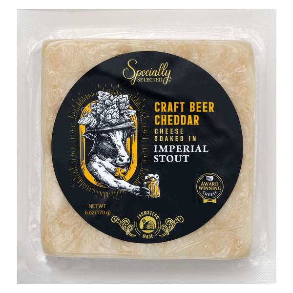 Specially Selected Craft Beer Cheddar Cheese 6 oz