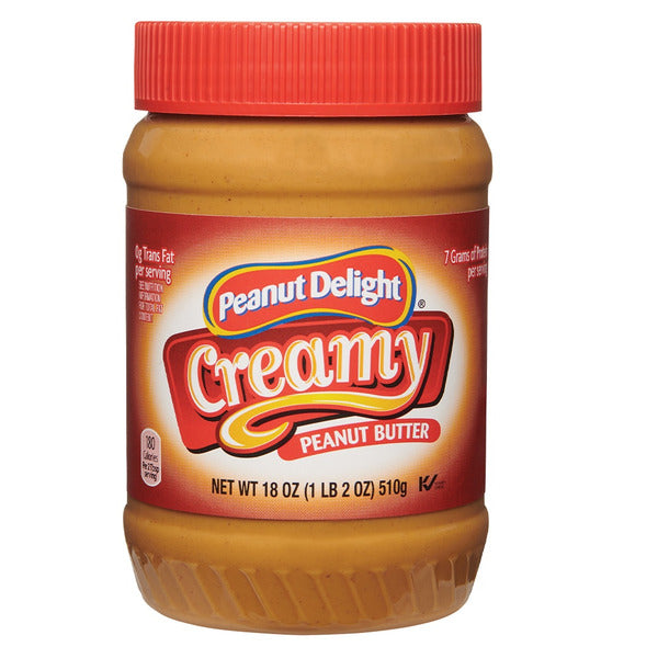 Peanut Delight Creamy Peanut Butter 18 oz