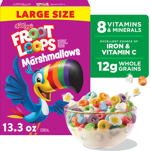 Kellogg's Froot Loops Marshmallows 13.3 oz