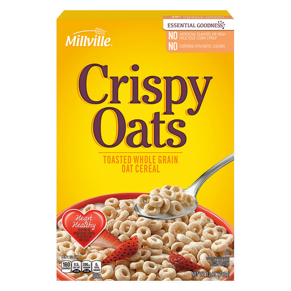 Millville Crispy Oats Cereal 12 oz
