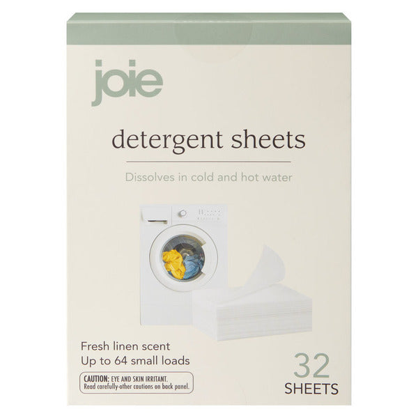 Joie Detergent Sheets, Lint, Detergent Sheet